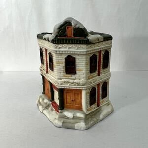 Post Office Christmas Village Charmex 1988 Porcelain Painted No Light Vintage